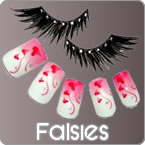 False Eyelashes & Nails